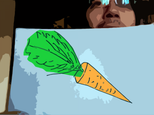 La vie dans la carotte