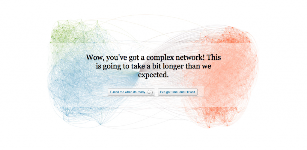 'LinkedIn Labs | InMaps - Visualize your LinkedIn' says "Wow".